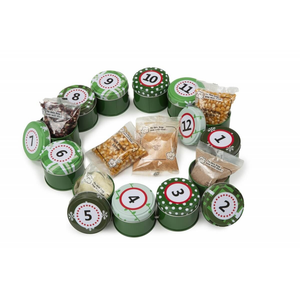 Popcorn Wreath Advent Calendar