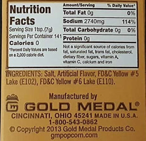 Flavacol Theater Popcorn Salt