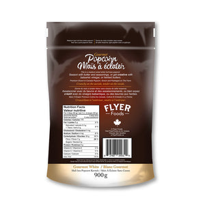 Gourmet White Hulless Popcorn Kernels - 2 lbs