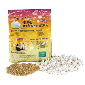 Tender & White Popcorn Kernels - 6 lbs