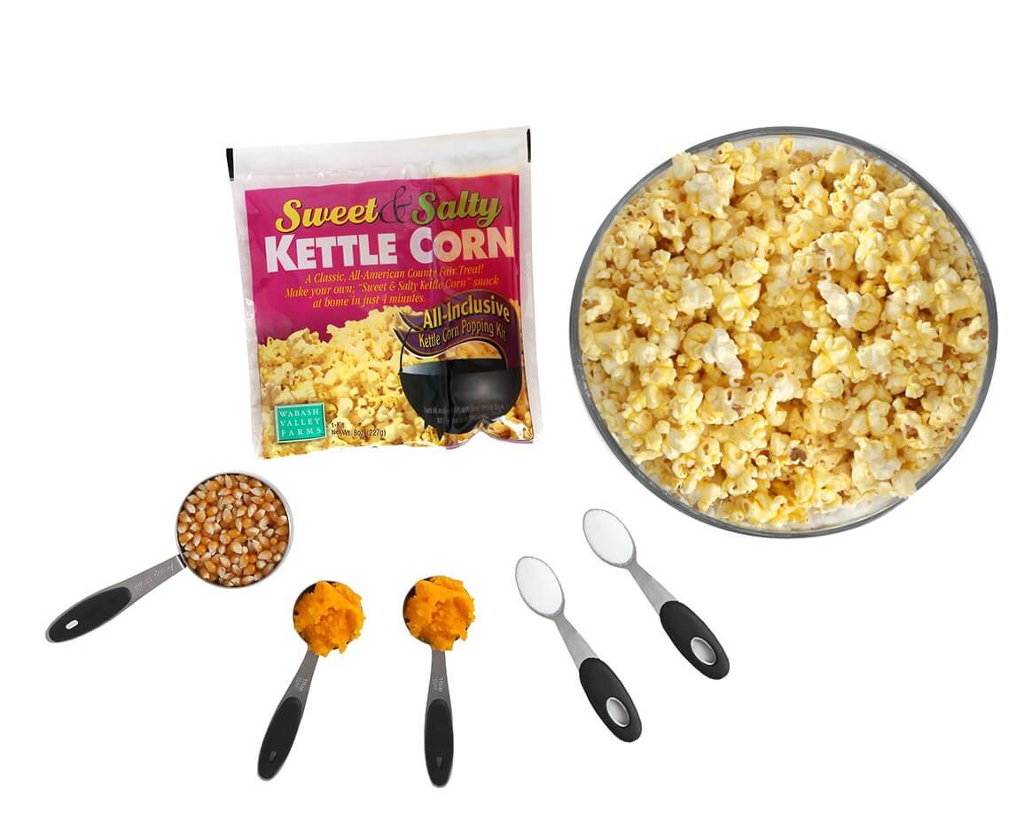 Sweet &amp; Salty Kettle Corn Popcorn Kit - 3 Pack