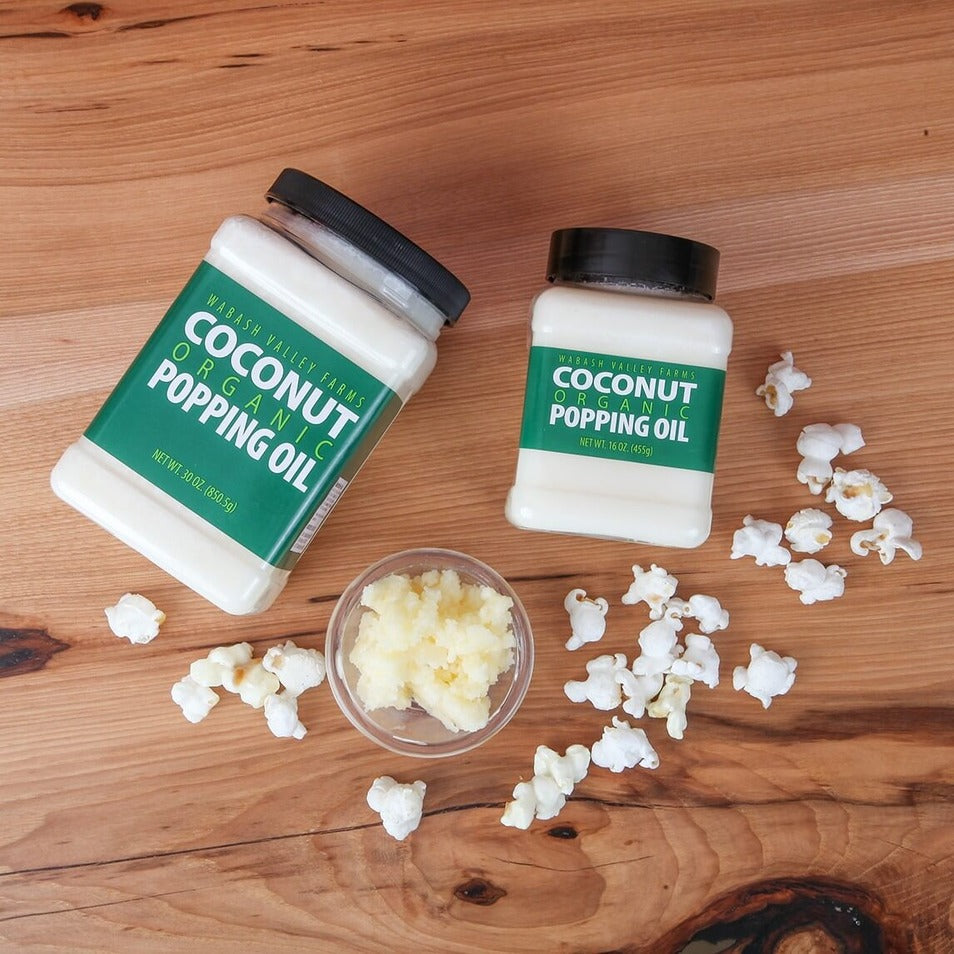 Organic Coconut Popcorn Popping Oil - 14 oz