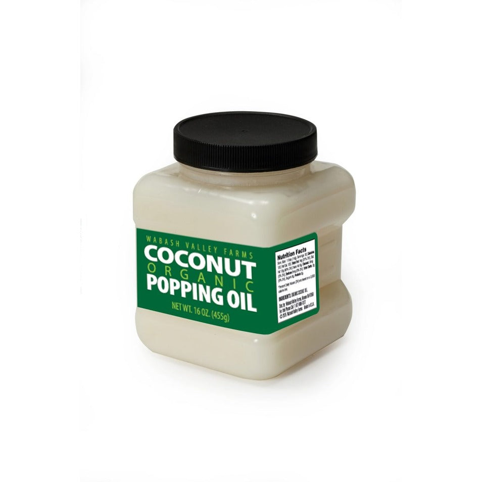 Organic Coconut Popcorn Popping Oil - 14 oz