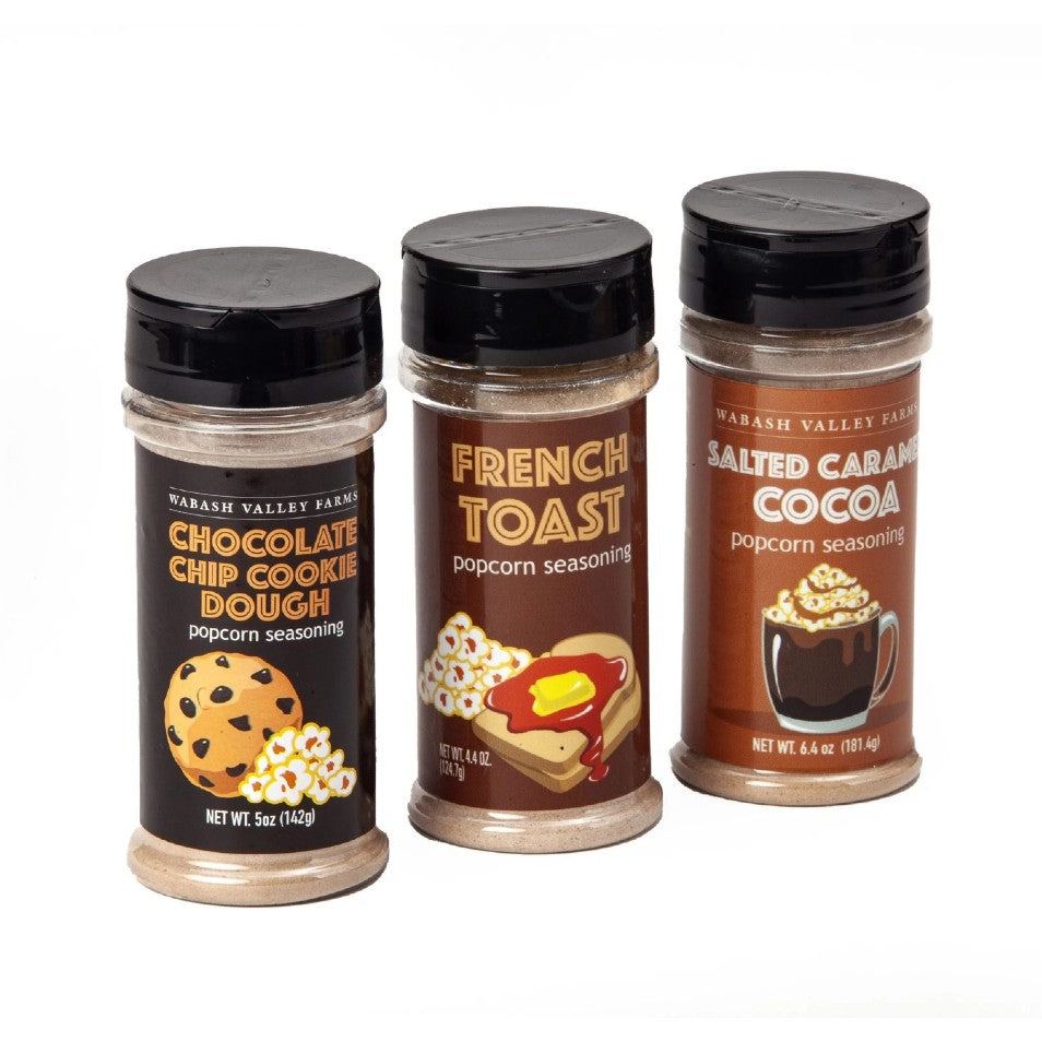 The Sweet Treat Popcorn Seasoning Trio