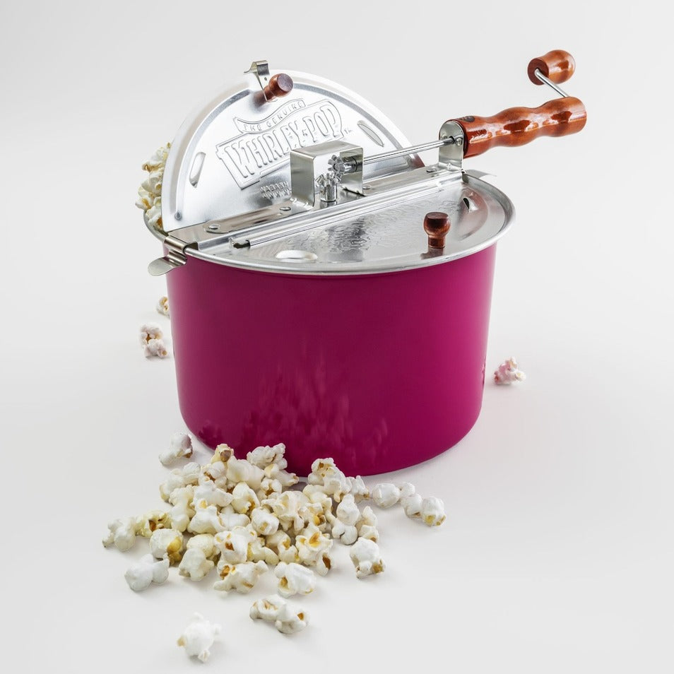 Whirley Pop Rouge avec Engrenages en Métal