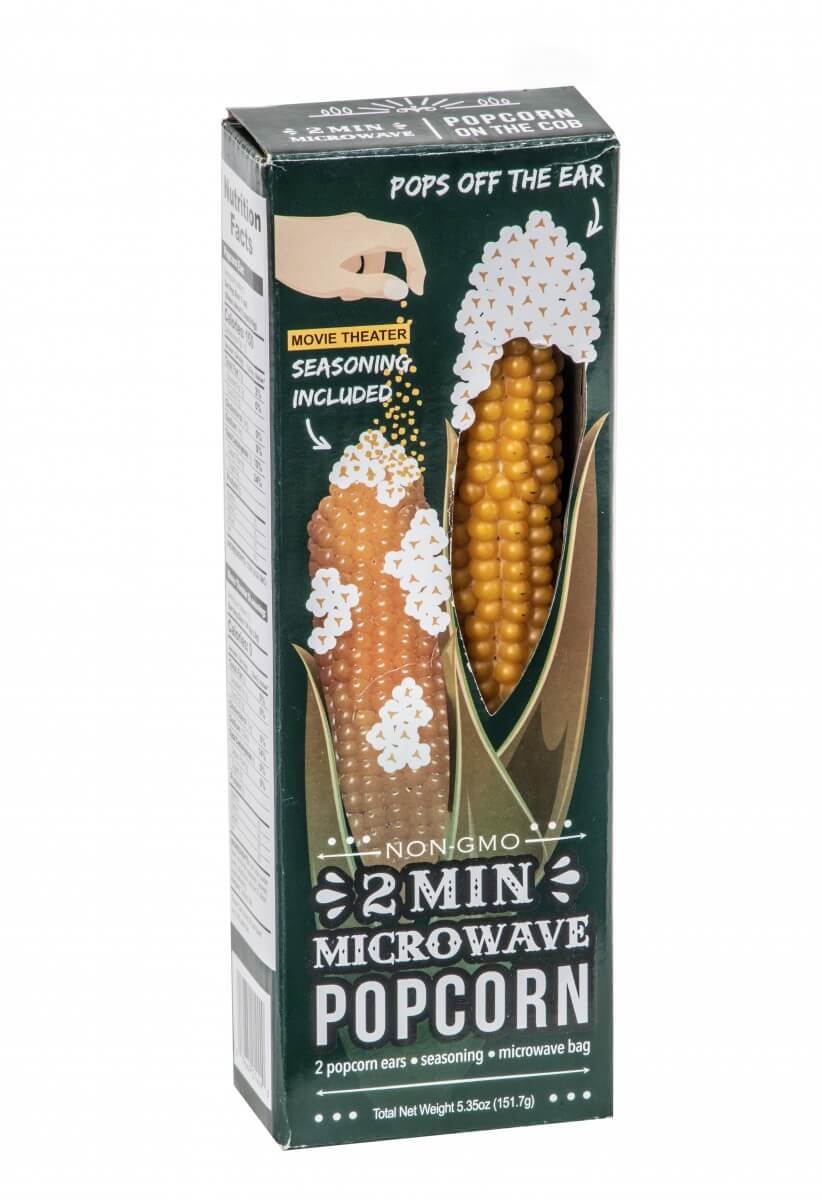 2 Minute Microwave Popcorn + Seasoning