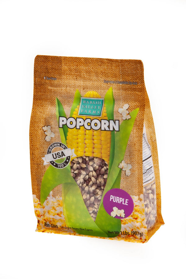 popcorn ファイル Purple Popcorn Kernels - 2 lbs - CornPopper.ca