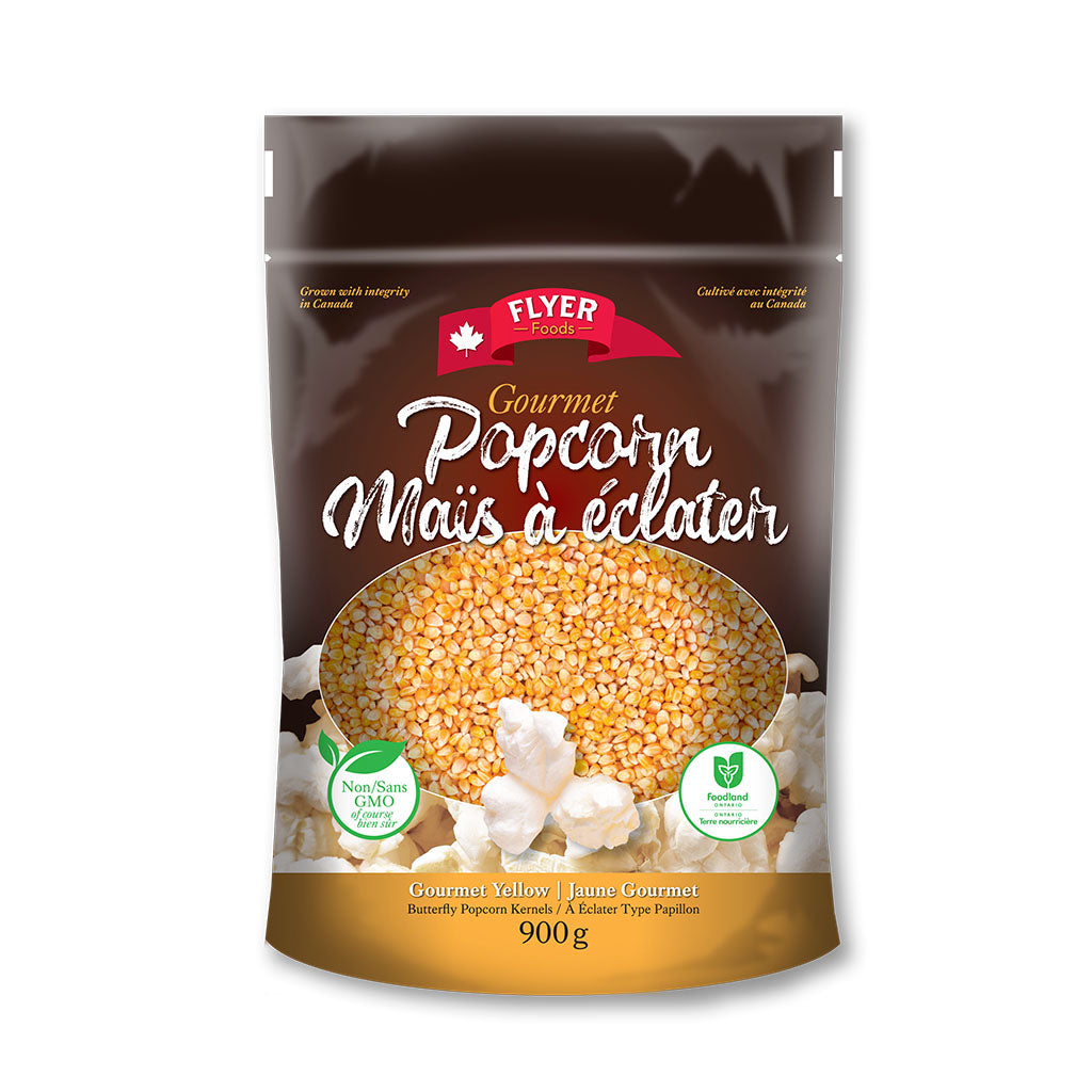 Gourmet Yellow Butterfly Popcorn Kernels - 2 lbs