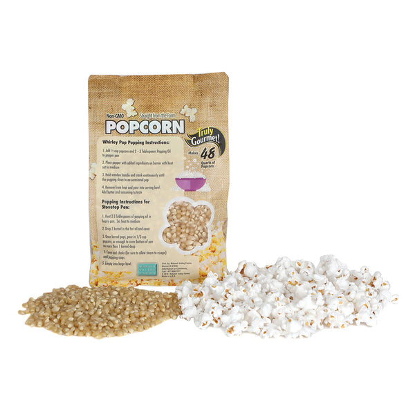 Tender & White Popcorn Kernels 2 lbs CornPopper.ca