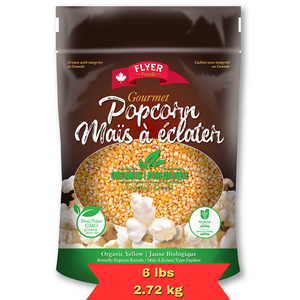 Flyer Foods Organic Yellow popcorn kernels