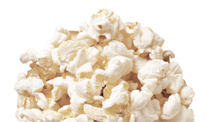 A pile of butterfly popcorn